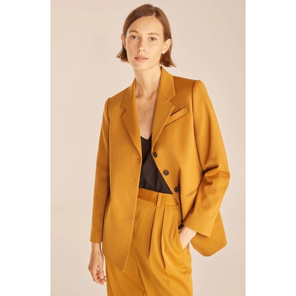 Rebecca Taylor Jackets & Blazers - Rebecca Taylor NWT Wool Sateen Blazer